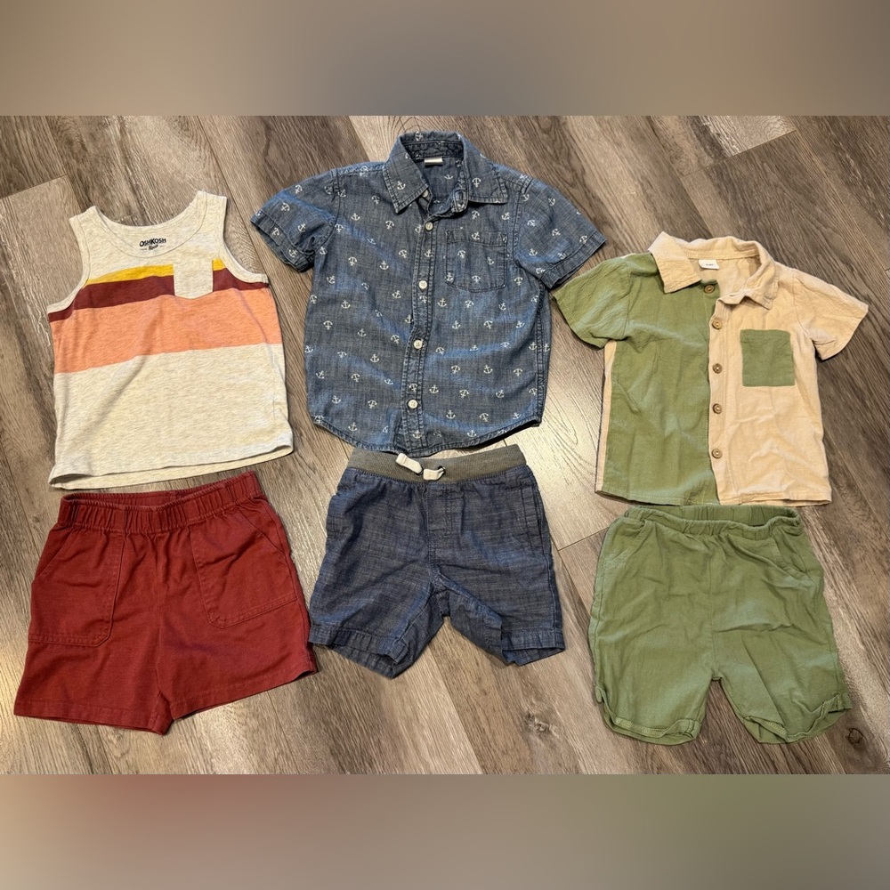 Toddler Boy’s Set of Three Spring/Summer Sets